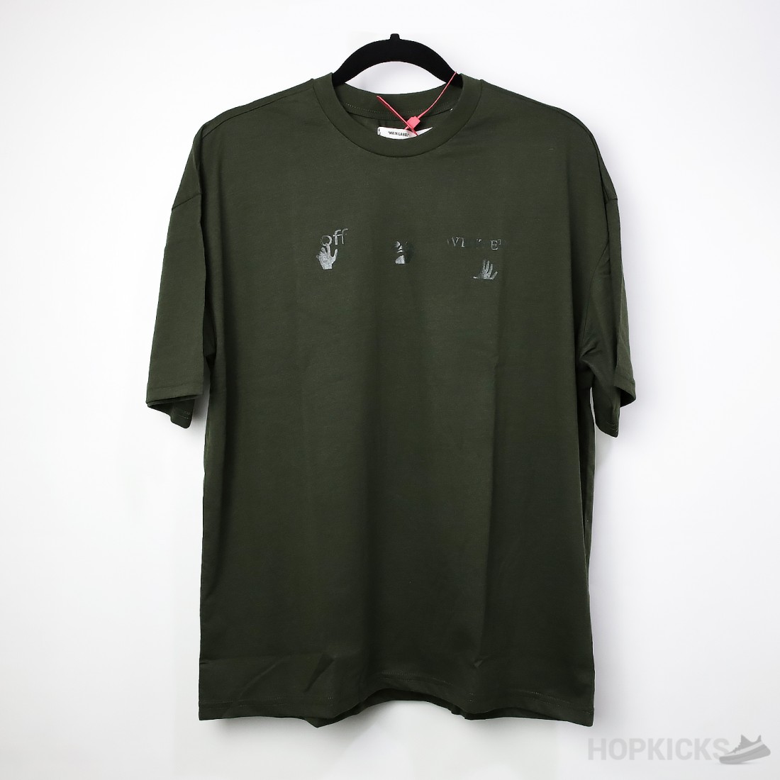 Off white hotsell green tee